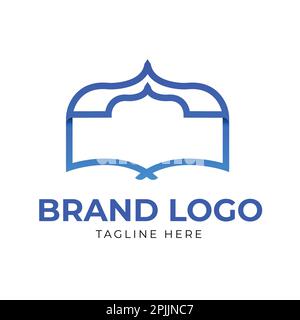 Vorlage für modernes Buchstabenlogo Stock Vektor