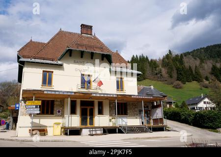 Tonwnhall, Saint-Pierre de Chartreuse, Isere, AURA Region, Frankreich Stockfoto