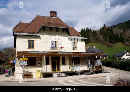 Tonwnhall, Saint-Pierre de Chartreuse, Isere, AURA Region, Frankreich Stockfoto