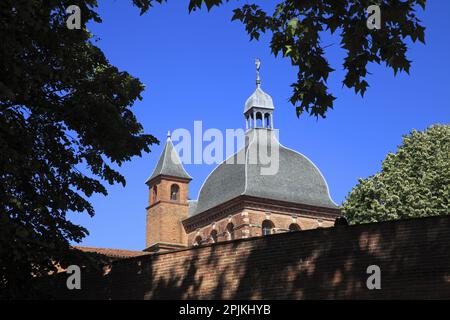 Kirche Saint-Pierre-des-Chartreux, ehemaliges Karthuserkloster und ehemaliges Arsenal. Toulouse, Occitanie, Frankreich Stockfoto