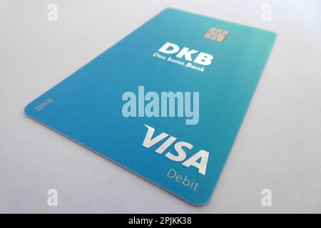 DKB / Visa / Debitkarte / Kreditkarte Stockfoto