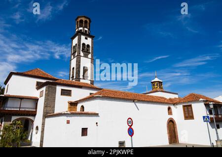 Die Kirche Iglesia-Parraquia Matriz de Nuestra Senhora de la Concepcion. Santa Cruz de Tenerife, Kanarische Inseln, Spanien Stockfoto