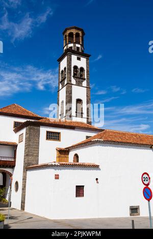 Die Kirche Iglesia-Parraquia Matriz de Nuestra Senhora de la Concepcion. Santa Cruz de Tenerife, Kanarische Inseln, Spanien Stockfoto