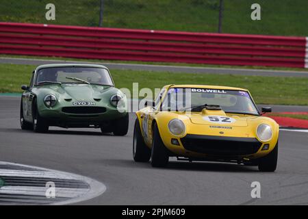 Justin Murphy, Bolwell Nagari, HSCC Historic Road Sports mit Historic Touring Cars und Ecurie Classic, drei Klassifizierungen kombiniert in einem Stockfoto