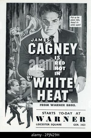 JAMES CAGNEY und VIRGINIA MAYO in WHITE HEAT 1949 Regisseur RAOUL WALSH Drehbuch Ivan Goff und Ben Roberts vorgeschlagen von einer Geschichte von Virginia Kellogg Musik Max Steiner Warner Bros. Stockfoto