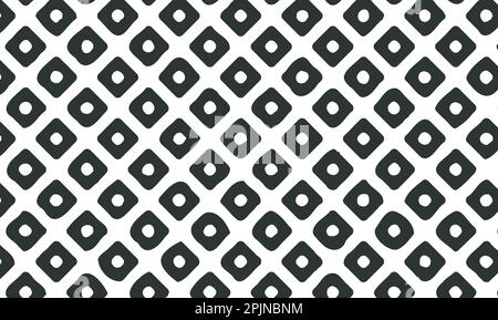 Japanisches Nahtloses traditionelles Muster. Asiatisches Kanokko-Nahtmuster als Schildkrötenhexagone. Abstrakte Dekoration, geeignet für Hintergrund oder Tapete. Stock Vektor