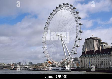 lastminute.com London Eye Stockfoto