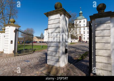 Schloss Gottorf, ehemaliger Sitz des Herzogs, heute ein Museum, Schleswig Stadt am Schlei Fjord, Schleswig-Holstein, Norddeutschland, Mitteleuropa Stockfoto