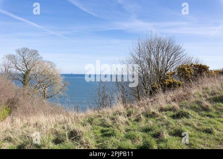 East Wemyss Beach Front, Kirkcaldy Schottland Stockfoto
