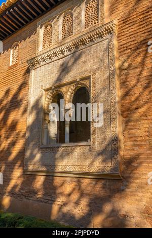 Oratorium des Partals, Alhambra, Granada, Andalusien, Spanien, Südwesteuropa Stockfoto