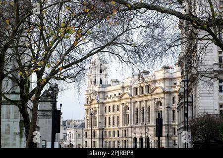 Alten Krieg Bürogebäude in Horse Guards Avenue Stockfoto