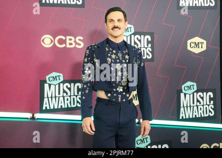 Austin, USA. 02. April 2023. Cody Belew nimmt am 02. April 2023 im Moody Center in Austin, Texas, an den CMT Music Awards 2023 Teil. Foto: Holly Jee/imageSPACE Credit: Imagespace/Alamy Live News Stockfoto