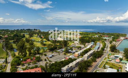 Die Stadt Kudat ist die Hauptstadt des Bezirks Kudat in der Division Sabah, Malaysia. Borneo. Stockfoto