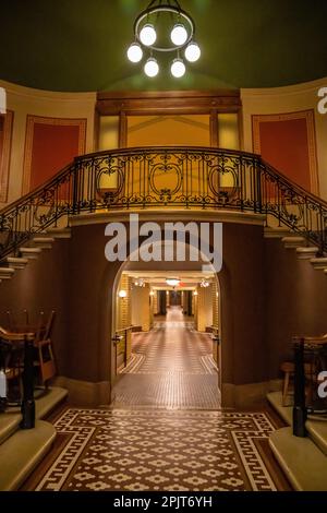 Minnesota, Minnesota, USA - 8. Juni 2022: Die großen Flure des Innengebäudes des Minnesota State Capitol Stockfoto