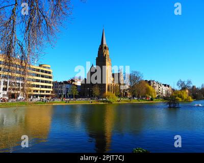 Stadtausflug ins Herz Europas, Brüssel, Belgien Stockfoto