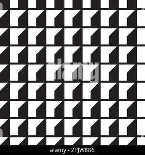 Nahtloser Hintergrund mit geometrischem Kastenmuster. Operationsgittermuster. Stock Vektor