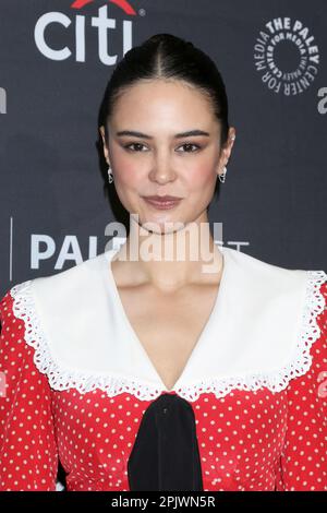 3. April 2023, Los Angeles, CA, USA: LOS ANGELES - 3. April: Courtney Eaton beim PaleyFest 2023 - Yellowjackets at the Dolby Theater am 3. April 2023 in Los Angeles, CA (Kreditbild: © Kay Blake/ZUMA Press Wire) – NUR REDAKTIONELLE VERWENDUNG! Nicht für den kommerziellen GEBRAUCH! Stockfoto