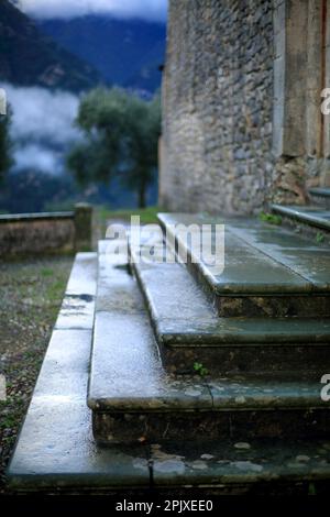 Notre Dame du Mont, Breil sur Roya, Vallee de la Roya, Parc national du Mercantour, Alpes Maritimes, 06, Cote d'Azur, Frankreich Stockfoto