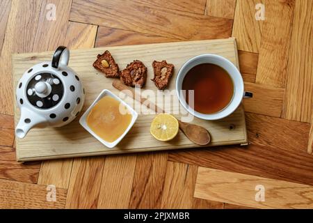 Tea-Time Stockfoto