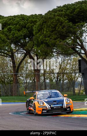 Porsche 911 GT3 Cup, Larry Ten Voorde (NL), Team GP Elite (Nr. 25) Stockfoto