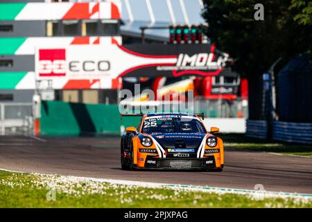 Porsche 911 GT3 Cup, Larry Ten Voorde (NL), Team GP Elite (Nr. 25) Stockfoto