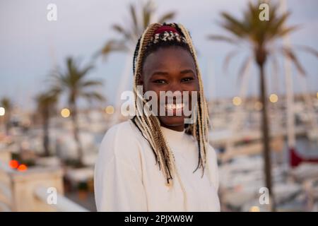 Afro-Haar Stockfoto