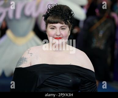 London, Großbritannien. 20. September 2022. Lena Dunham besucht die britische Premiere „Catherine Called Birdy“ auf der Curzon Mayfair London. (Foto: Fred Duval/SOPA Images/Sipa USA) Guthaben: SIPA USA/Alamy Live News Stockfoto