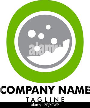 Erster Buchstabe O Golf Icon Logo Designelement Stock Vektor