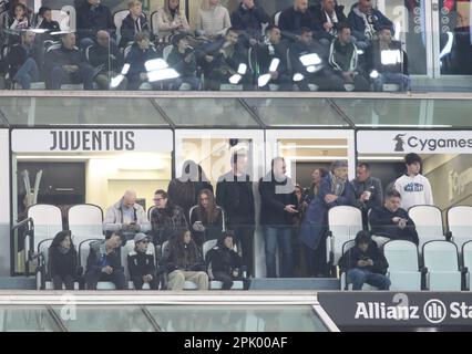 Turin, Italien. 04. April 2023. Alessandro del Piero ehemaliger FC Juventus beim Coppa Italia, Halbfinale der ersten Etappe, Fußballspiel zwischen dem FC Juventus und dem FC Internazionale, am 04. April 2023 im Allianz Stadium, Turin, Italien. Foto: Nderim Kaceli Credit: Live Media Publishing Group/Alamy Live News Stockfoto