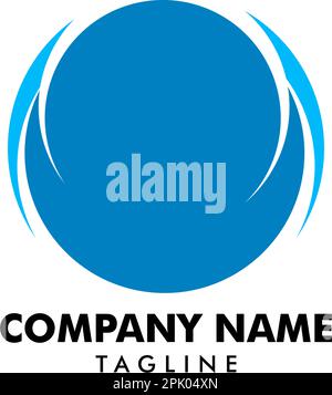 Abstrakt Kreis logo Stock Vektor