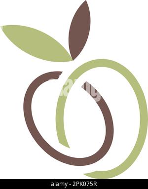 Olive-Logo-Symbol-Vektor-Symbol-Design Stock Vektor