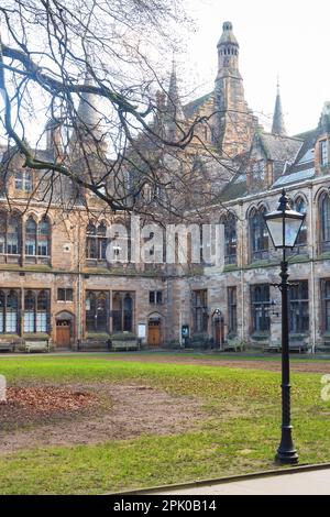 Historische Universität in Glasgow, Schottland Stockfoto