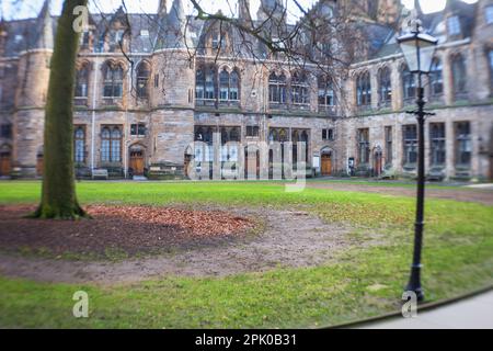 Historische Universität in Glasgow, Schottland Stockfoto