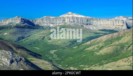 Panoramablick auf den Sündenbock in der Wildnis von augusta, montana Stockfoto