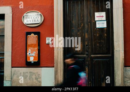 diego rivera House in guanajuato, mexiko - februar 2023. Hochwertiges Foto Stockfoto