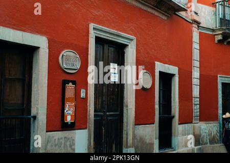 diego rivera House in guanajuato, mexiko - februar 2023. Hochwertiges Foto Stockfoto