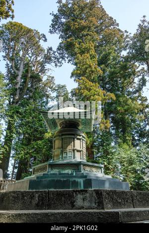 Nikko, Japan - 11. März 2023: Nikko Toshogu, der shinto-Schrein, ein UNESCO-Weltkulturerbe in Nikko, Japan. Stockfoto