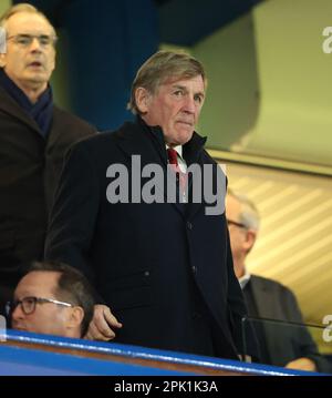 London, Großbritannien. 04. April 2023. Kenny Dalglish beim EPL-Spiel Chelsea gegen Liverpool auf der Stamford Bridge, London, Großbritannien, am 4. April 2023. Kredit: Paul Marriott/Alamy Live News Stockfoto