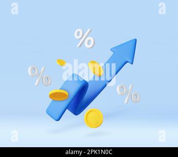 3D Pfeile Geld Stock Vektor