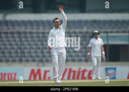 MCBrine am zweiten Tag des alleinigen Testspiels zwischen Bangladesch und Irland im Sher-e-Bangla National Cricket Stadium, Mirpur, Dhaka, Banglad Stockfoto