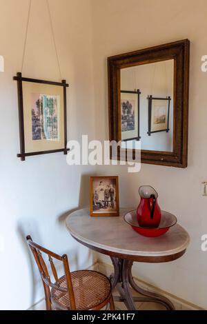 Der Archäologe und Ägyptologe Howard Carter's House, Luxor, Ägypten, Nordostafrika Stockfoto