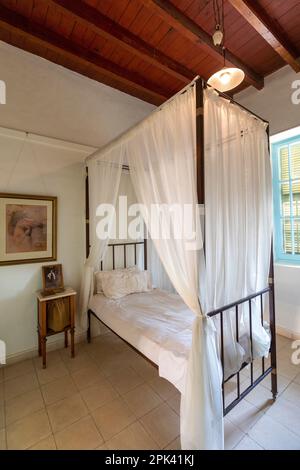 Der Archäologe und Ägyptologe Howard Carter's House, Luxor, Ägypten, Nordostafrika Stockfoto