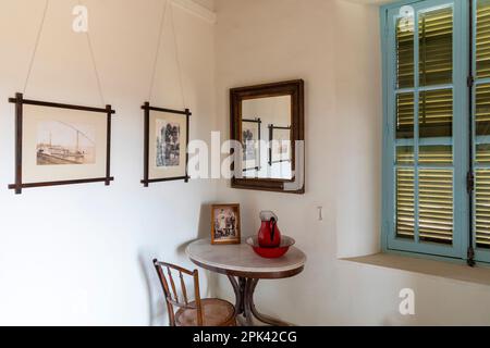 Der Archäologe und Ägyptologe Howard Carter's House, Luxor, Ägypten, Nordostafrika Stockfoto