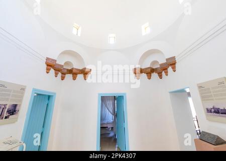 Der Archäologe und Ägyptologe Howard Carter's House, Luxor, Ägypten, Nordostafrika Stockfoto