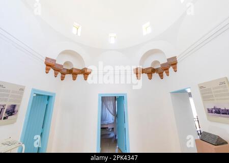 Der Archäologe und Ägyptologe Howard Carter's House, Luxor, Ägypten, Nordostafrika Stockfoto