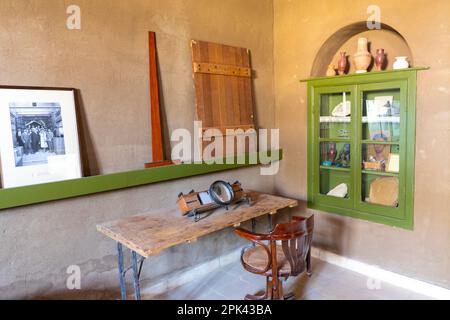Der Archäologe und Ägyptologe Howard Carter's House, Luxor, Ägypten, Nordostafrika Stockfoto