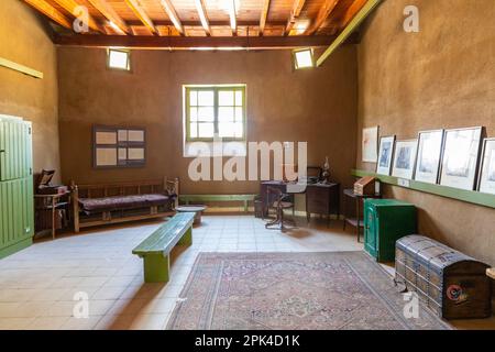 Der Archäologe und Ägyptologe Howard Carter's House, Luxor, Ägypten, Nordostafrika Stockfoto