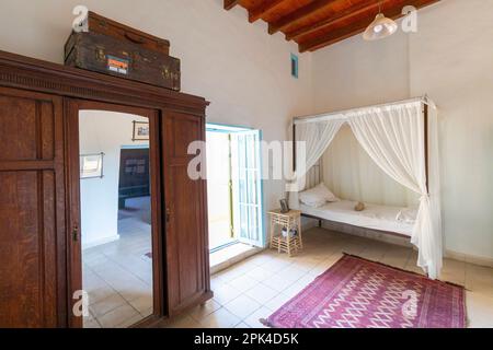 Der Archäologe und Ägyptologe Howard Carter's House, Luxor, Ägypten, Nordostafrika Stockfoto