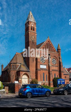 Christ Church, United, Reform, Kirche, Westgate Bay Avenue, Westgate on Sea, Thanet, Kent, England Stockfoto