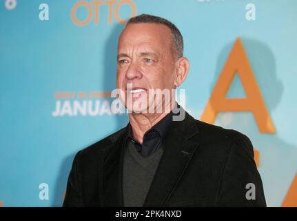 London, Großbritannien. 16. Dezember 2022. Tom Hanks nimmt an einem Fotoanruf „Ein Mann namens Otto“ im Corinthia Hotel in London Teil. (Foto: Fred Duval/SOPA Images/Sipa USA) Guthaben: SIPA USA/Alamy Live News Stockfoto